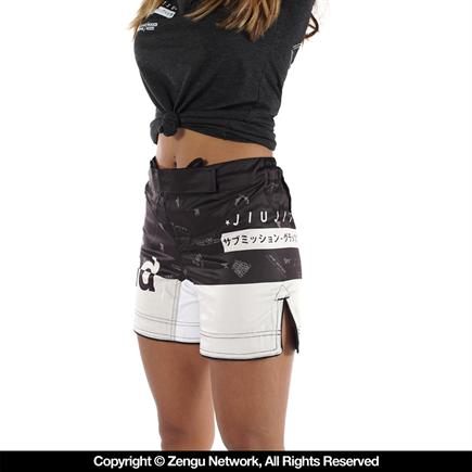 93 Brand Splatter Womens Grappling Shorts